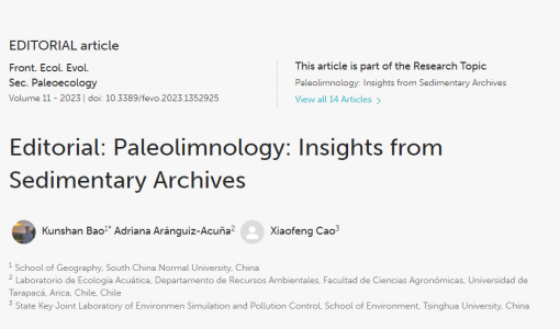 Paleolimnology: Insights from Sedimentary Archives